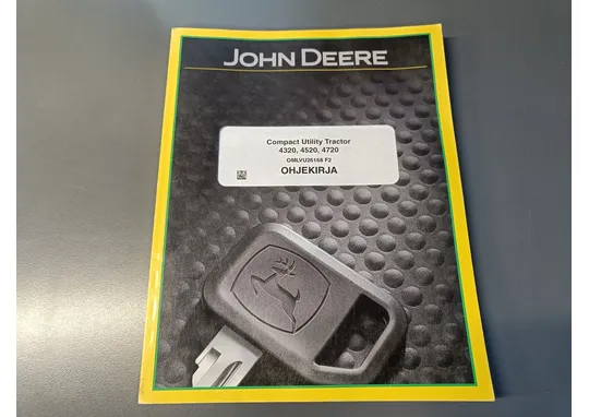 John Deere 4320, 5420, 4720 / Ohjekirja