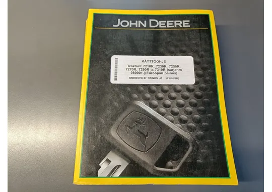 John Deere 7210R, 7230R, 7250R / 7270R, 7290R ja 7310R käyttöohje