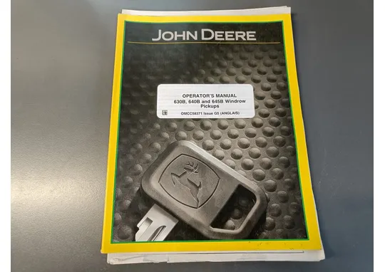 John Deere puimurin keruupöydän ohjekirja / 630B, 640B ja 645B