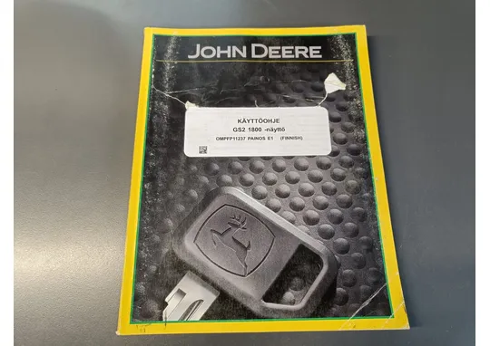 John Deere GS2 1800 -näyttö / Käyttöohje