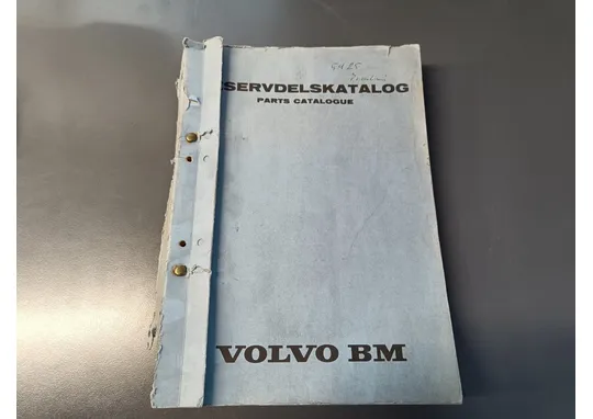 Volvo BM T600 varaosakirja /