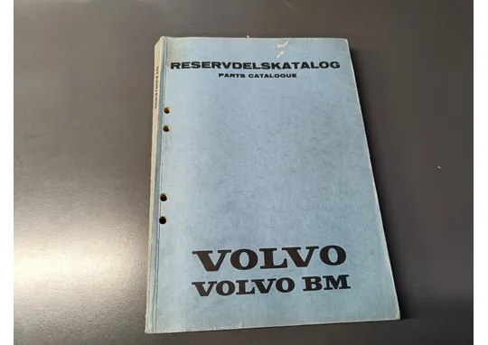 Volvo BM Standard 1982 / Varaosakirja