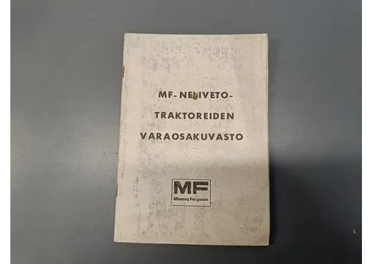 Massey Ferguson varaosakuvasto / neliveto traktoreiden