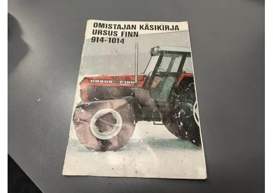 Ursus Finn 914-1014 / Täydennysosa omistajan käsikirjaan