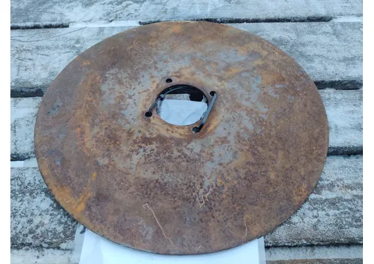 Kiekkoleikkuri 43cm 4-pulttinen kiinnitys /