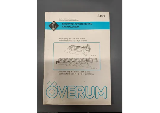 Överum, 8401 / Varaosakirja