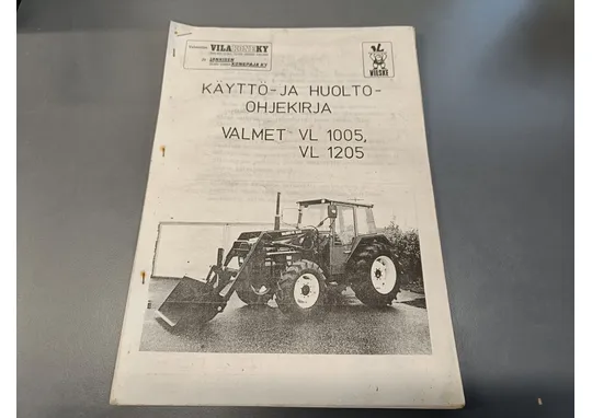 Valmet VL 1005 ja VL 1205 / Etukuormaajan opas