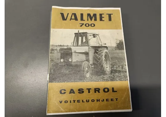 Valmet 700 Castrol voiteluohjeet /