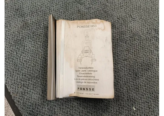 Ponsse H 53 / Hakkuupään varaosaluettelo