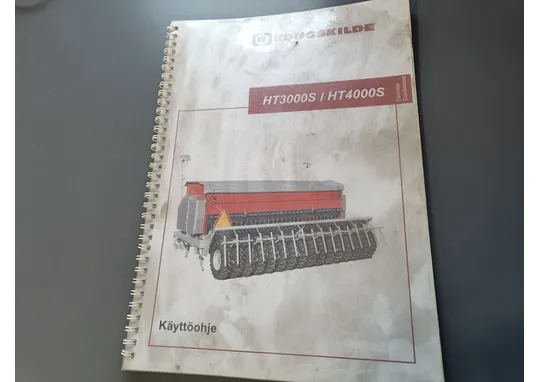 Kongskilde HT3000S/ HT4000S / Kylvölannoittimen käyttöohjekirja