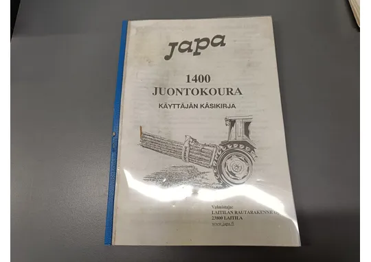 Japa 1400 juontokoura / käyttäjän käsikirja