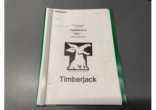 Timberjack F062489 / Harvesterin käyttöohjekirja