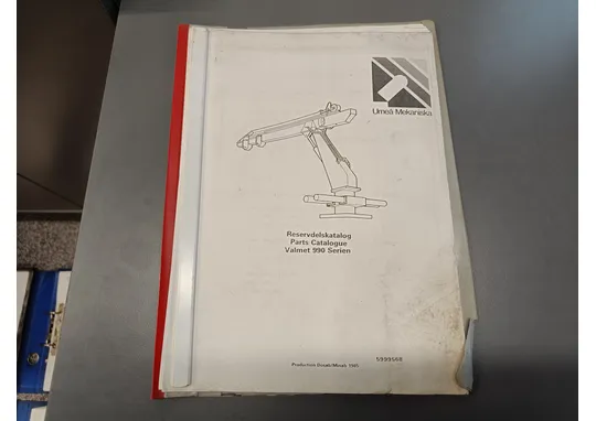 Valmet 990 / Nosturin varaosaluettelo