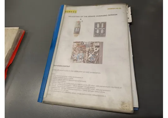 Ponsse Cobra HS 10 / Sähkökaaviokirja