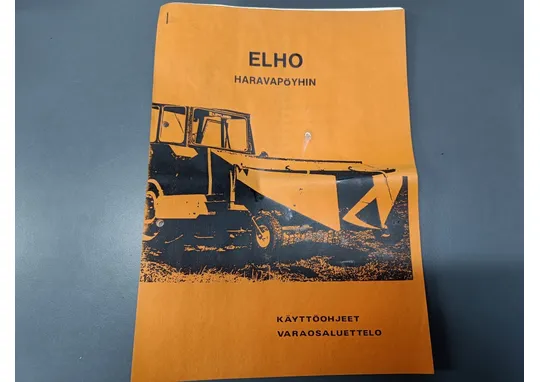 Elho haravapöyhin / Käyttöohjeet