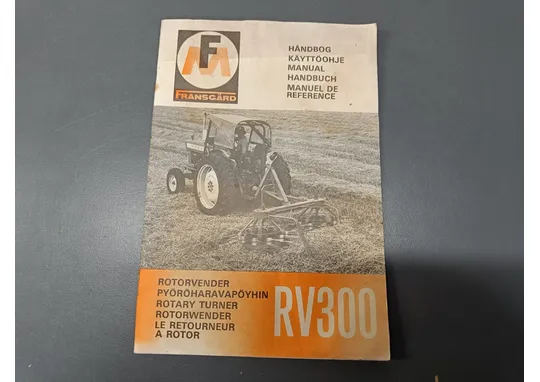 Fransgård RV300 pyöröharavapöyhin / Käyttöohjeet