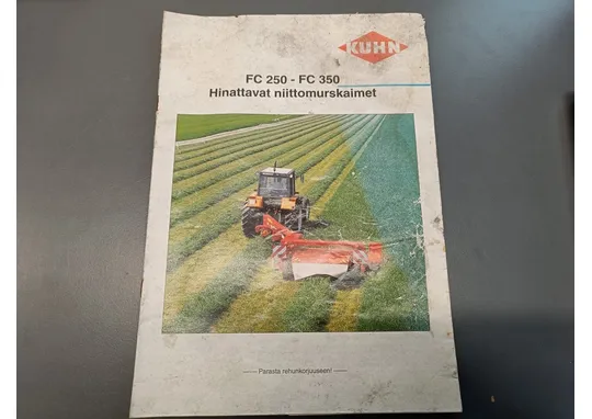 Kuhn FC 250 - FC350 hinattavat / Niittomurskaimet, esite