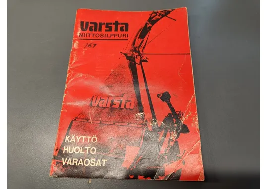 Varsta 67 niittosilppurin / Käyttö, huolto ja varaosat