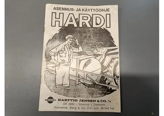 Hardi, useita malleja / Kasvinsuojeluruisku esite