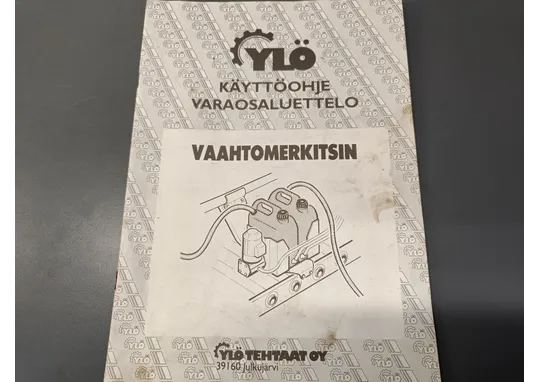Ylö pneuma / Vaahtomerkitsin, ohjekirja