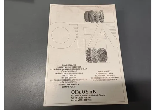 Ofa-ketjujen yleiset asennusohjeet /