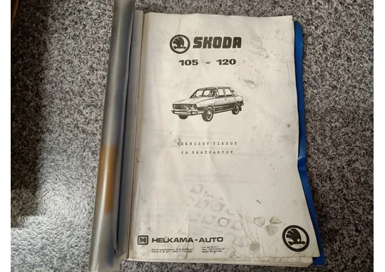 Skoda 105- 120 / Tekniset tiedot ja säätöarvot