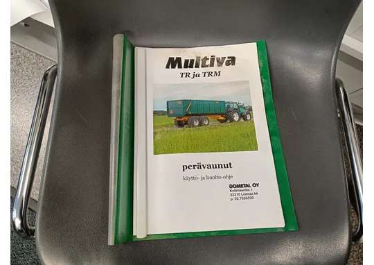 Multiva TR ja TRM perävaunut / Käyttö- ja huolto- ohje