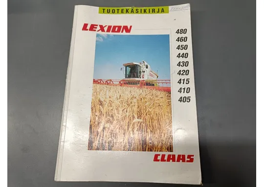 Claas Lexion mm. 405, 410, 415, 420 / Tuotekäsikirja