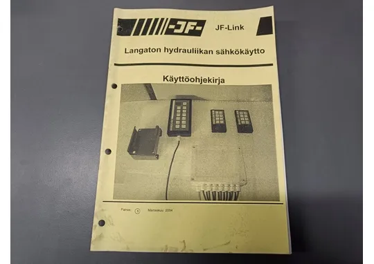 JF-Link Langaton hydrauliikka sähkökäyttö / Käyttöohje