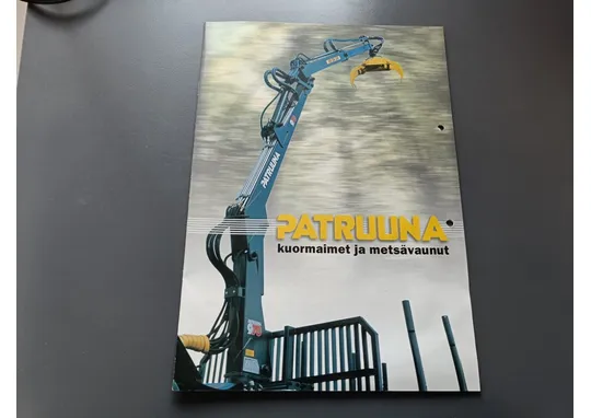Patruuna kuormaimet ja metsävaunut / Myyntiesite