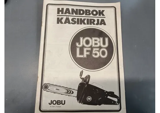 Handbok JOBU LF 50 / Moottorisahan käsikirja