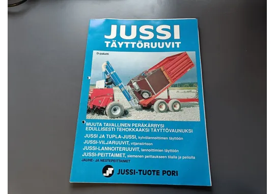 Jussi täyttöruuvit / Myyntiesite