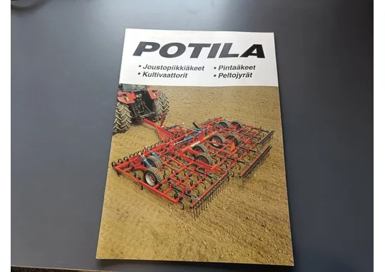 Potila äkeet, kultivaattorit, jyrät / Myyntiesite