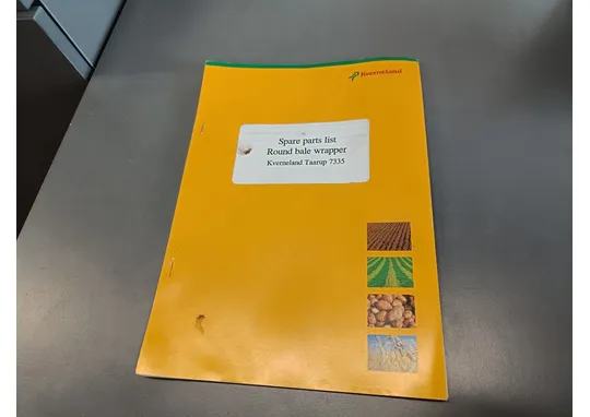 Kverneland Taarup 7335 / Käärijä varaosakirja
