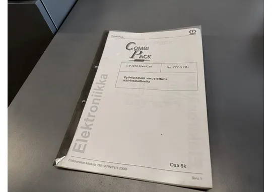 Krone pyöröpaalain / käärintälaitteella elektroniikka- kirja