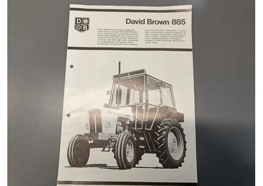 David Brown 885 esite /