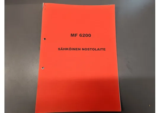 MF 6200 sähköinen nostolaite / Esite