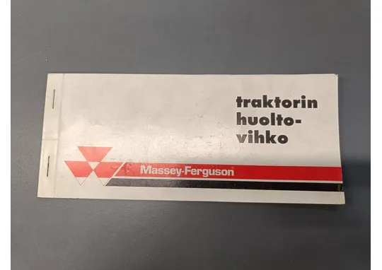 MF traktorin huoltovihko /