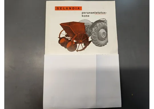 Selandia perunanistutuskone / Esitelehti