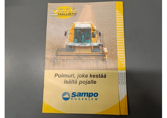 Sampo Rosenlew 2000 mallisto / Puimureiden esite