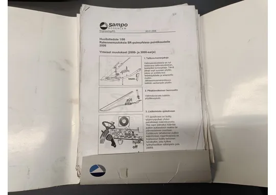 Sampo Rosenlew puimureiden huoltotiedotteita / Pääosin 2000-luvulta