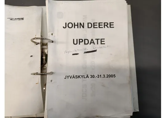 John Deere koneet / Päivityksiä 2005