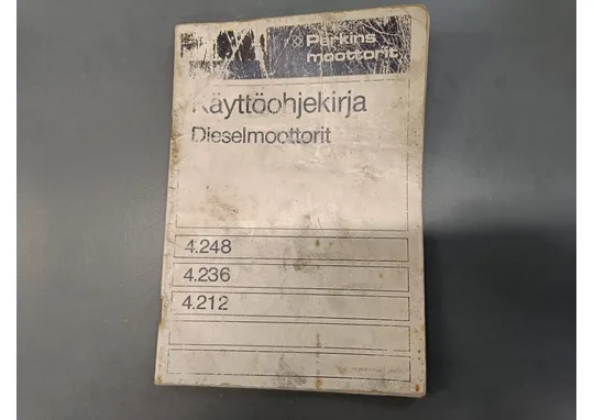 Perkins dieselmoottorit 4.248, 4.236 ja 4.212 / Käyttöohjekirja