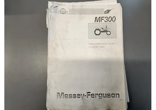 Massey-Ferguson 300 ja muut / Ohjeita