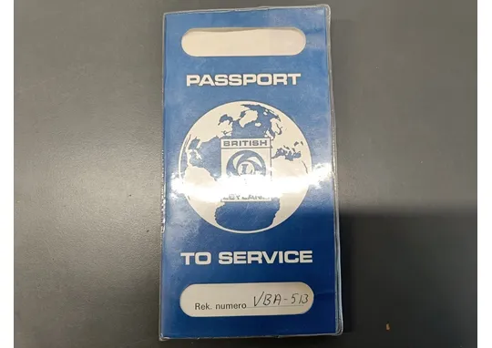 Leyland huoltovihko täytetty /