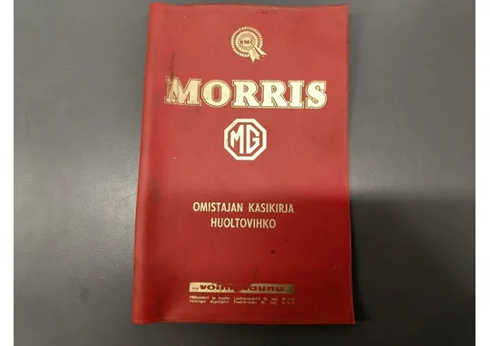 MG Morris tyhjä ohut kansio /