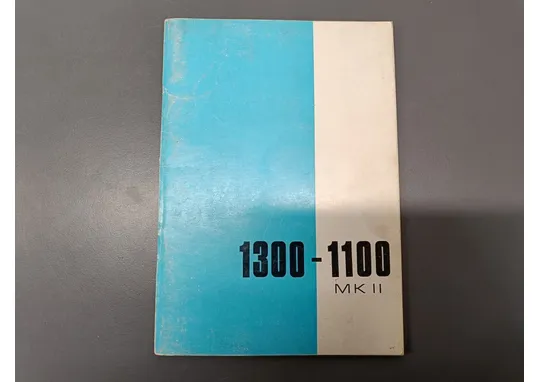 BMC 1300-1100 MK II / Omistajan käsikirja