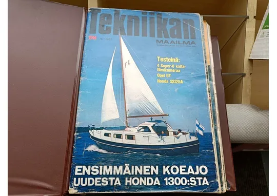 Tekniikan maailma kokoelma vuodet 69-88 / 33 kansiollista