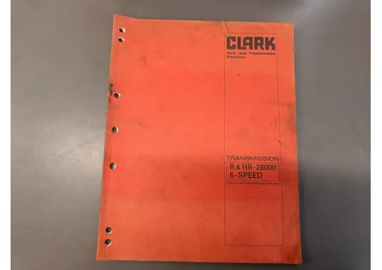 Clark vaihteisto / Huolto ja korjaamo -kirja
