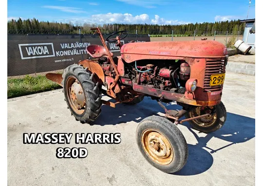 Massey Harris 820D / Harvinainen 2-sylinterinen diesel